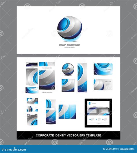 Corporate Identity Logo Vector Stock Vector Illustration Of Business