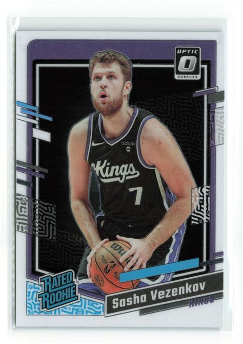 Sasha Vezenkov Panini Optic Kings Rookie Rc Ebay