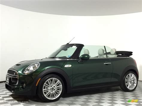 British Racing Green Ii Metallic Mini Convertible Cooper S