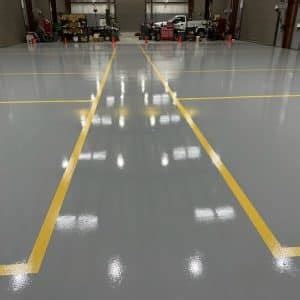 Cleveland Epoxy Polyaspartic Garage Floor Coating Company