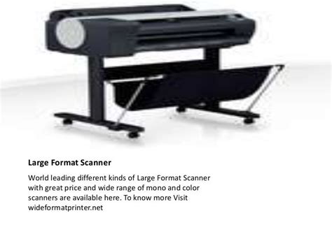 Large format scanner