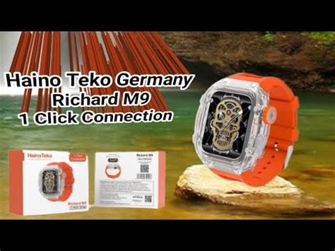 Haino Teko Germany Richard M9 1 Click Connection New Model Unboxing