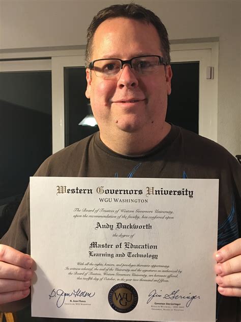 Western Governors University — Andy Duckworth