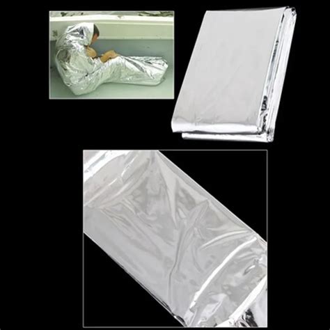 Yueqinhaishang Outdoor Waterproof Emergency Survival Foil Thermal First Aid Rescue Blanket