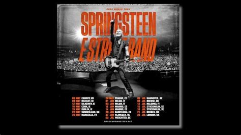 Le Nuove Date Di Bruce Springsteen Nel Words And Music