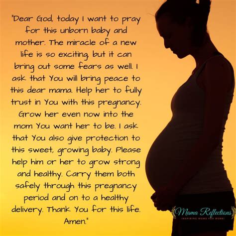 Heartfelt Prayers For Pregnancy Mama Reflections