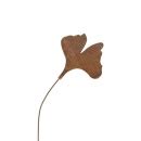 Gartenstecker Ginkgoblatt Metall 115 Cm Art Allee De