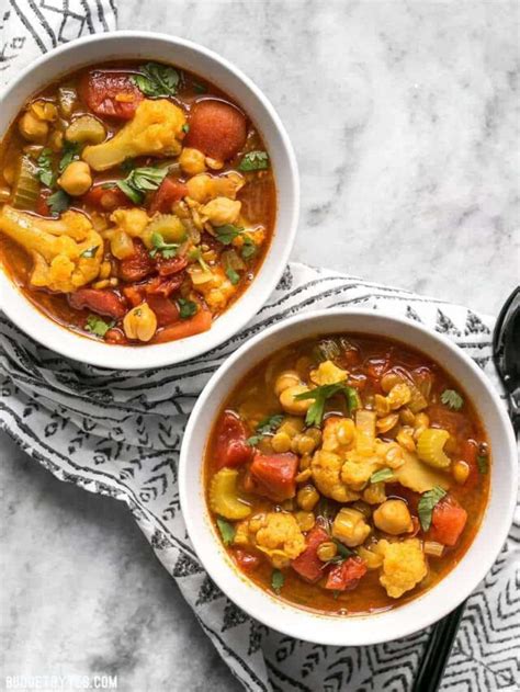 Moroccan Lentil And Vegetable Soup Budget Bytes