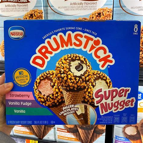 Drumstick Has Super Nugget Ice Cream Cones To Give You More Of That