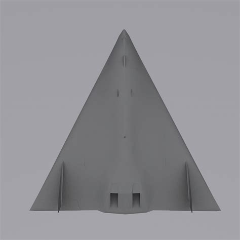 3d Hypersonic Aurora Spyplane Model