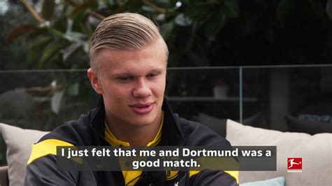 Bundesliga Erling Haaland After His First Training With Borussia