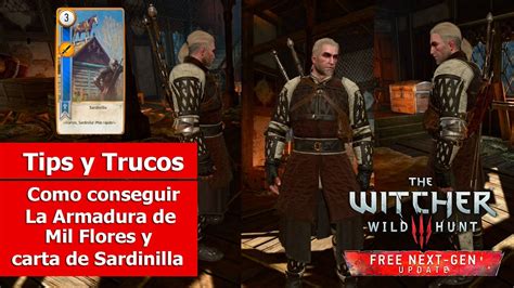 The Witcher III Tips Y Trucos Como Conseguir La Armadura De Mil