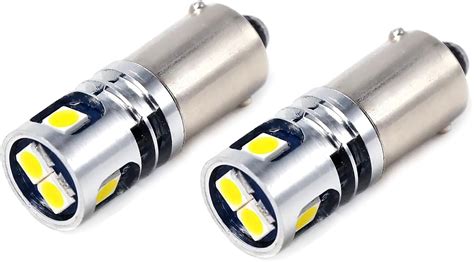 Amazon PHINLION 400LM Super Bright 3030 5 SMD 12V 24V BA9 BA9S 53