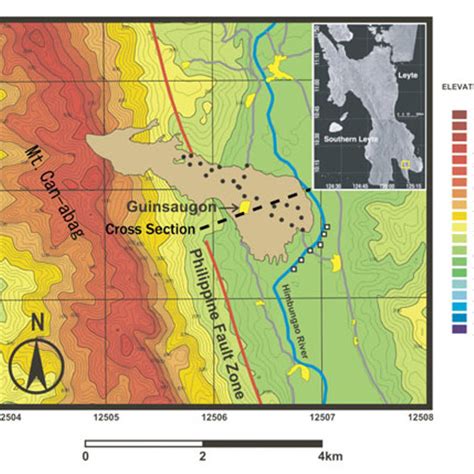 Earthquake location and intensity map. The Philippine Institute of ...