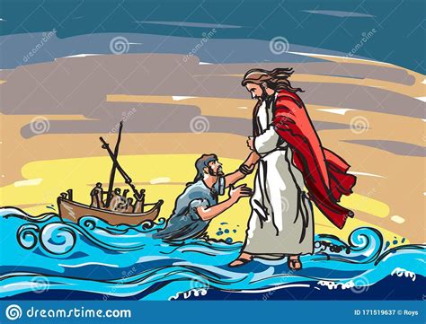 Jesus Walks On Water Artofit