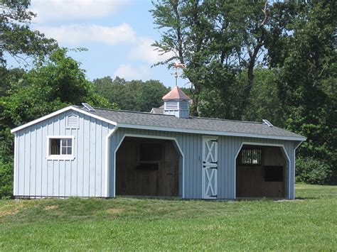 Run In Sheds - Horse Shed Design & Shed Plans