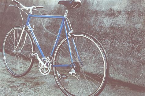 Free picture: classic, blue, bicycle, antique