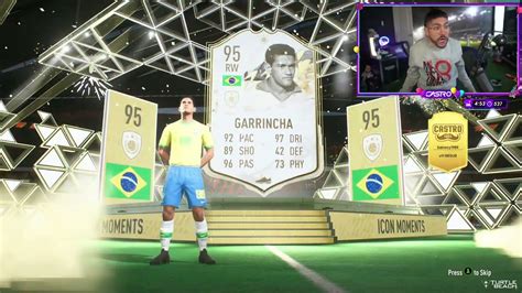 Castro1021 Opens Garrincha Icon Moments Fifa 22 YouTube