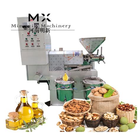 High Efficiency Peanut Sunflower Oil Presser Machine Filters Palm Fruit