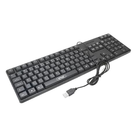 Teclado Qwerty Usb Teclas Silenciosas Knup Kp