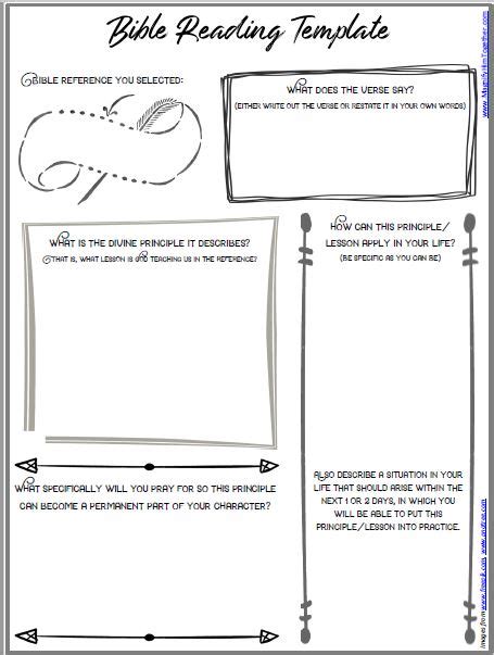 Bible Reading Templates For Adults And Children Magnify Him Together