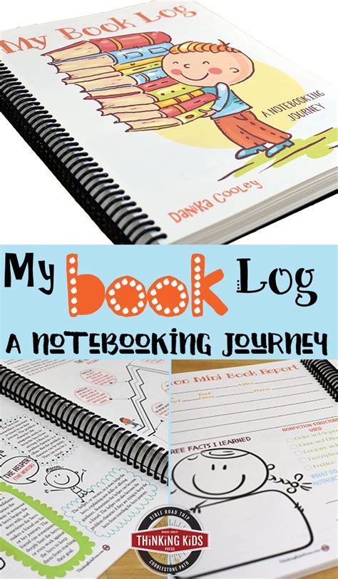 My Book Log A Notebooking Journey Thinking Kids