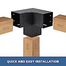 Amazon Tocretoare Pergola Kit Pack Woodworks Pergola Brackets