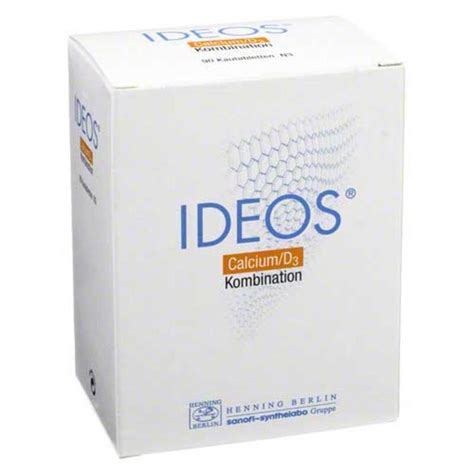 IDEOS 500mg 400 I E Kautabletten 90 St Online Bei Pharmeo Kaufen