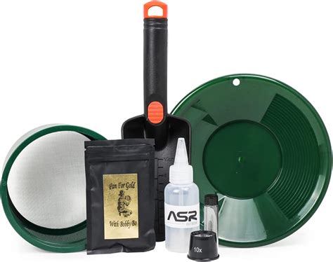 Amazon Asr Outdoor Pc Starter Gold Panning Kit Beginner