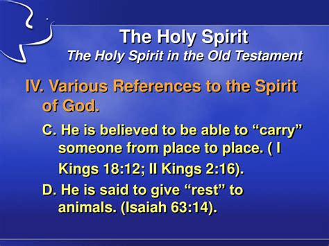 Ppt The Holy Spirit Lesson Three The Holy Spirit In The Old Testament