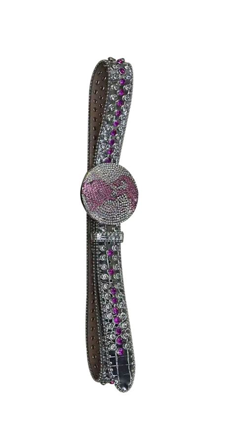 Girls Western Pink Rhinestone turquoise belts preorder – Aier Wholesale