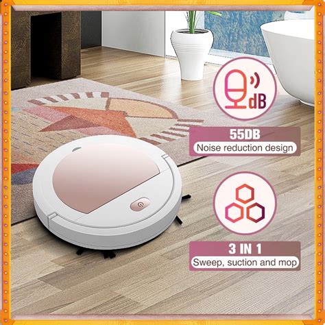 Sg Ready Stockshxr Floor Wipe Robot Strong Suction Vacuum Cleaner