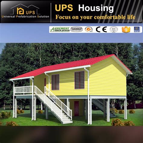 Easy Build And Rebuild Quick Assembling Prefabricated House For Live