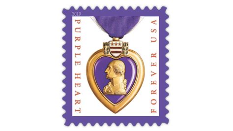 Usps Reveals New Purple Heart Stamp For 2019