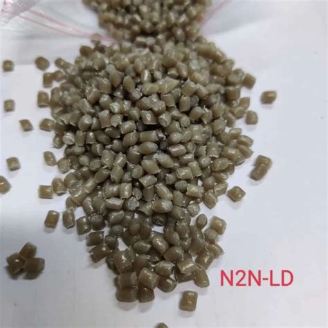 Brown Dull Natural Reprocessed Ldpe Granule N N For Plastic Industry