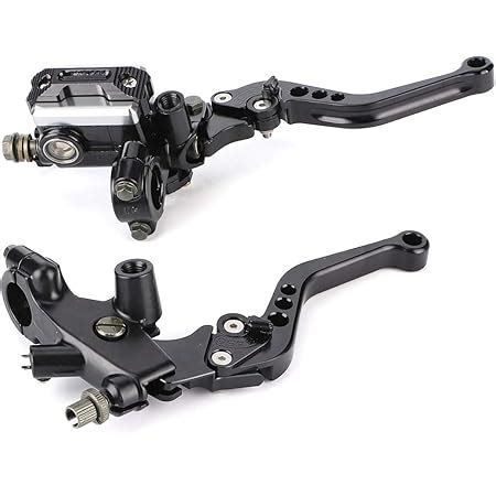 Pair Mm Universal Motorcycle Handlebar Master Cylinder Levers