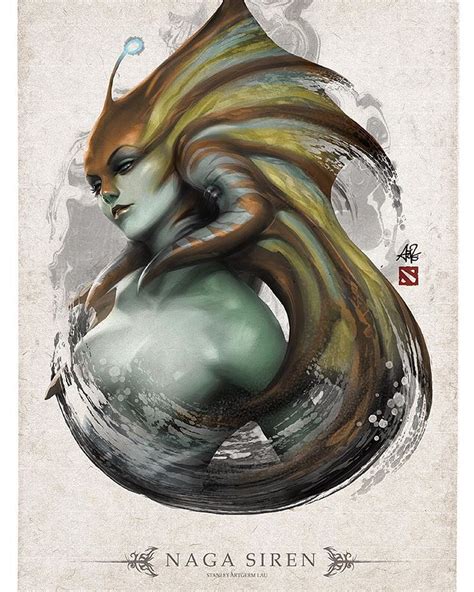 Stanley Artgerm Lau On Instagram Naga Siren Completed Will Be