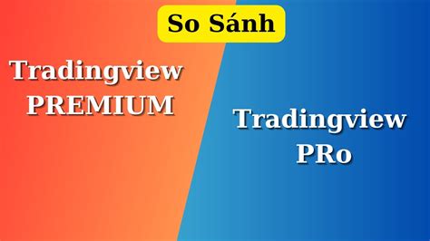 So sánh Chức năng Tài khoản Tradingview Pro và Tradingview Premium