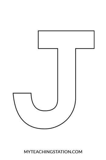 Letter J Craft Jet