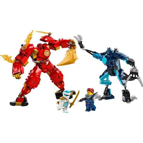 Lego Ninjago Mech Elemento Fuoco Di Kai Gennaio