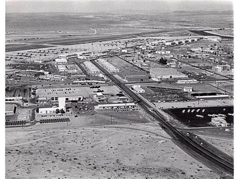 1977 Aerial Photograph Of George Air Force Base Which Was Closed In