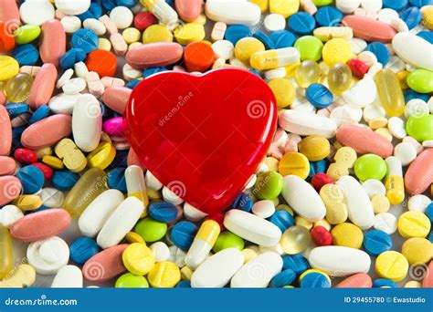 Colorful Pills Stock Photo Image Of Health Medicinal 29455780