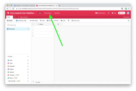 Airtable Webhooks Submit Native Webflow Forms Directly Into Airtable