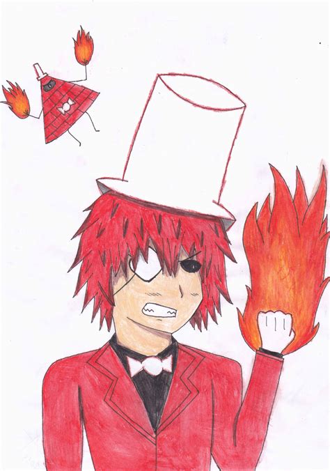 Angry Bill Cipher Human By Stariak On Deviantart