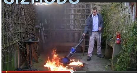 Vacuum Cleaner Vs Fire Video Huffpost Uk Tech