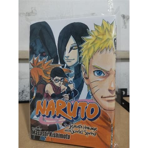 Naruto The Seventh Hokage And The Scarlet Spring Manga Books Shopee