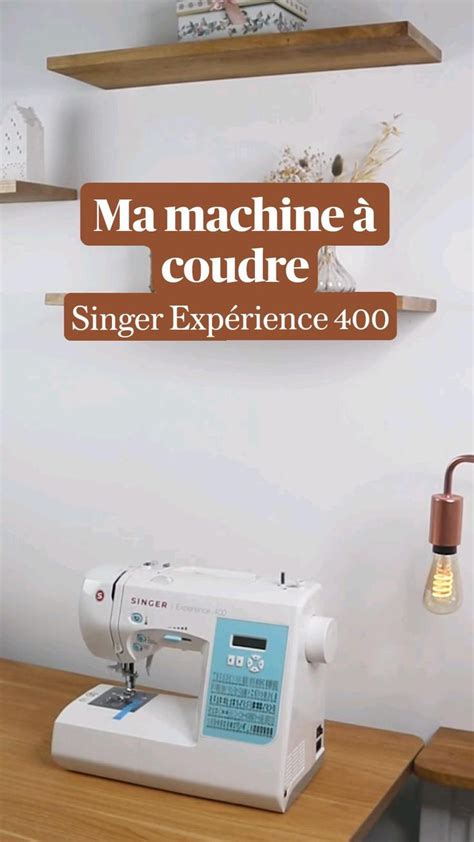 Unboxing Ma machine à coudre Singer Expérience 400 Machine a