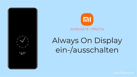 Always On Display Einschalten Oder Ausschalten Xiaomi Android 13