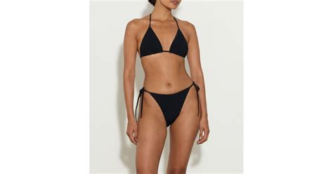 Hunza G Gina Bikini In Blue Lyst