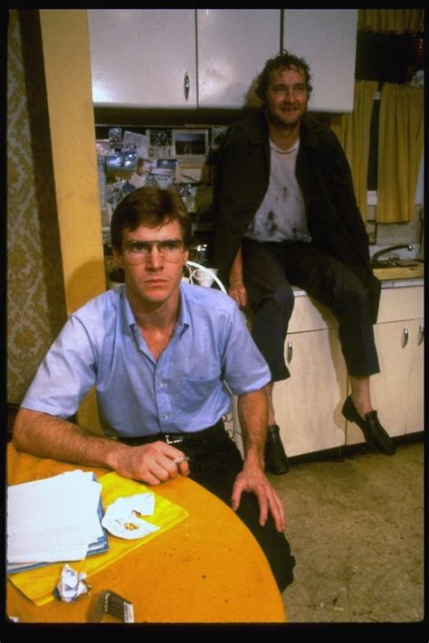 L R Actorbrothers Dennis And Randy Quaid In A Scene From The Off